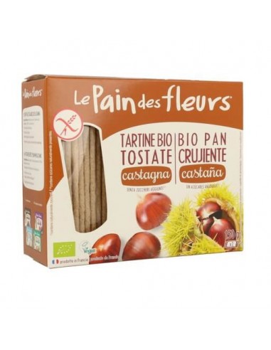 Pan Crujiente De Castañas 150 Grs. (Le PainDes Fleurs)