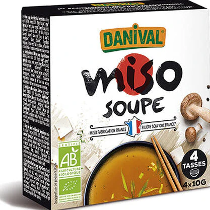 Sopa De Miso Instantanea Bio 4 X 10 Grs. (Danival)
