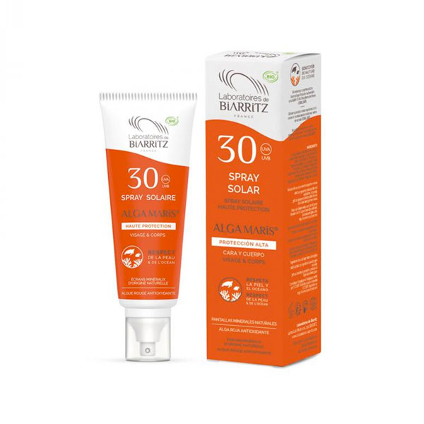 Spray Solar Cara Cuerpo Spf 30 100 Ml. Fto Viaje ( Lab. Biarritz)