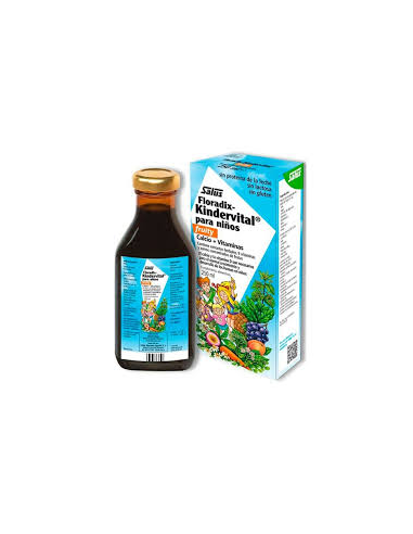 Floradix Kindervital Niños *Hay Otro Cod.* Sabor Frutas 250 Ml. (Salus)