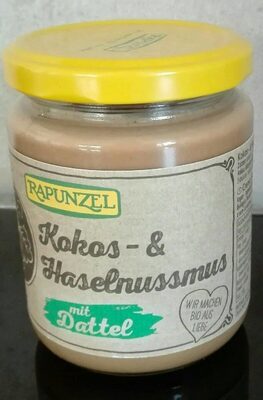 Crema Coco Avellana Datil Bio 250 Grs. (Rapunzel)