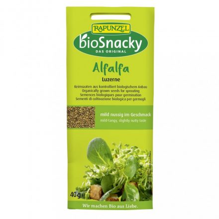 Alfalfa Semillas Para Germinar 40 Grs. (Rapunzel)