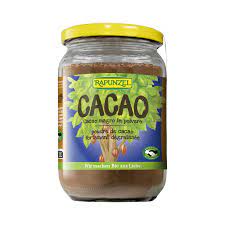 Cacao Desgrasado Puro En Polvo 250 Grs. (Rapunzel)