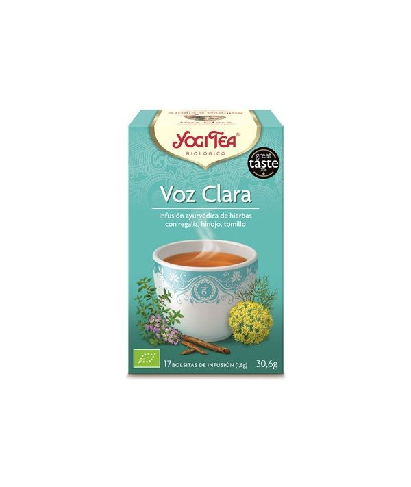 Yogi Tea Voz Clara Filtro