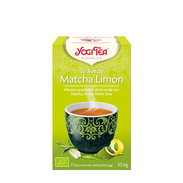 Yogi Tea Te Verde Matcha Limon 17 Filtros
