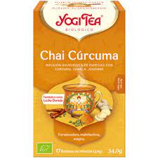 Yogi Tea Chai Curcuma 17 Bols.