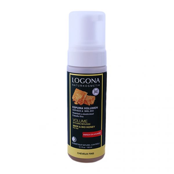 Espuma Volumen Cerveza Y Miel Bio 150Ml (Logona)
