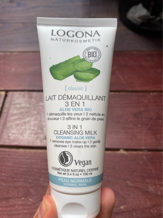 Limpiador 3 En 1 Aloe Piel Normal 100 Ml. (Logona)