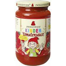 Salsa Tomate Niños Kinder 340 Ml. (Zwergenwiese)