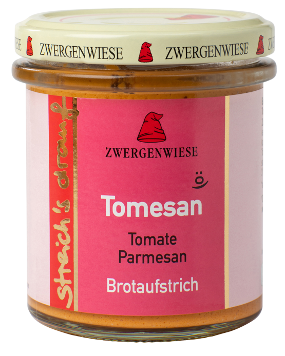 Pate Tomesan *Tomate Y Parmesano* 160 Grs. (Zwergenwiese)