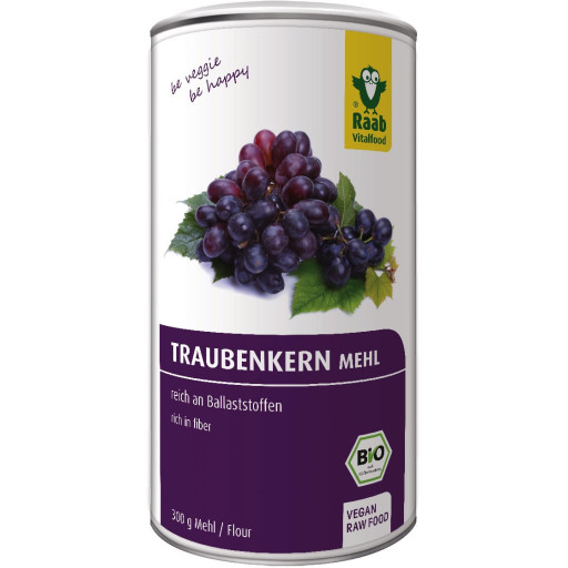 Harina De Pepita De Uva 300 Grs. (Raab)