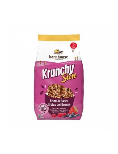 Muesli Krunchy Sun Frutos Del Bosque 375Gr (Barnhouse)
