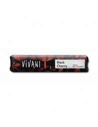 Barritas Chocolate Negro Y Cerezas 35Gr (Vivani)