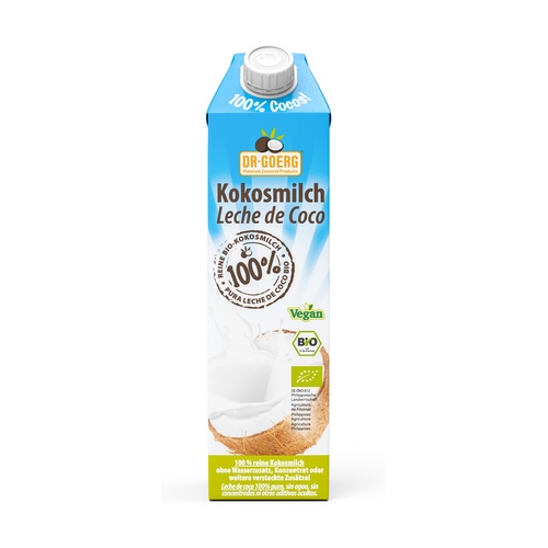 Leche De Coco Bio 1 Ltr. (Dr. Goerg)