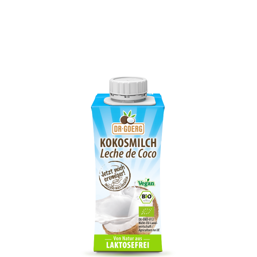 Leche De Coco Bio 200 Ml. (Dr. Goerg)