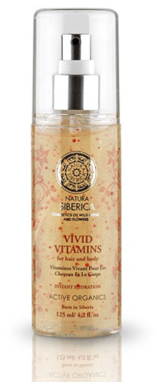 Vitaminas Vivas Para Cabello Y Cuerpo 125 Ml. (Natura Siberica)