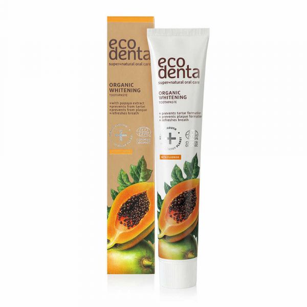 Dentifrico Papaya Blanqueante 75 Ml. (Eco Denta)