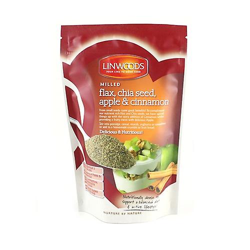 Semillas De Lino Chia Manzana Y Canela 200 Grs. (Linwoods)
