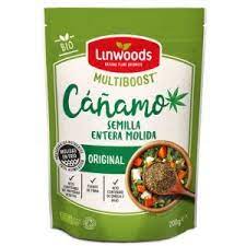 Semillas De Cañamo Molidas Bio 200 Grs. (Linwoods)