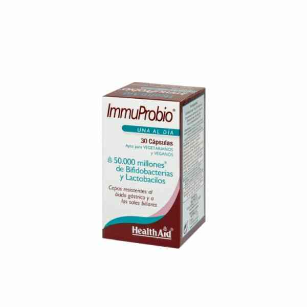 Inmuprobio 50 Mil Millones De Probioticos 30 Caps. (Health Aid)