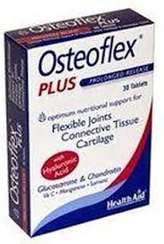 Osteoflex Plus C/Acido Hialuronico 30 Tabs.(Health Aid)