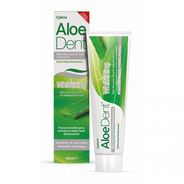 Dentifrico Gel De Aloe Blanqueador 100 Ml. (Optima)