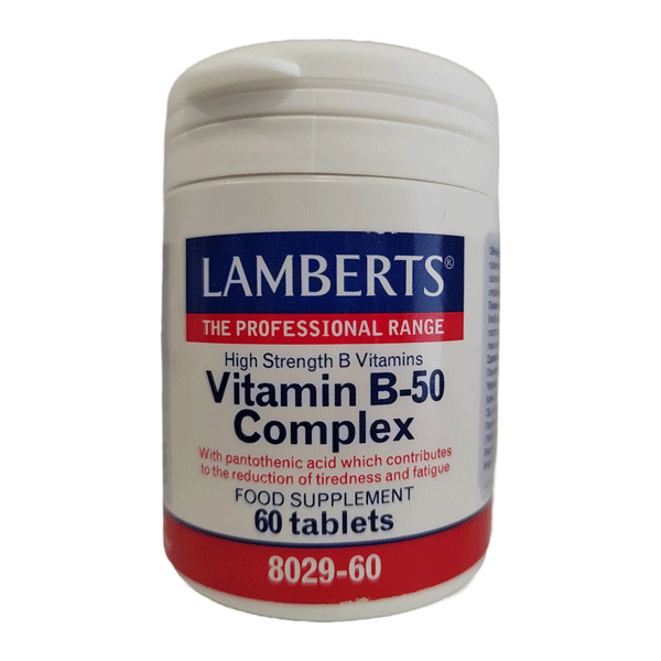Vitamina B 50 Complex 60 Comp. (Lamberts)