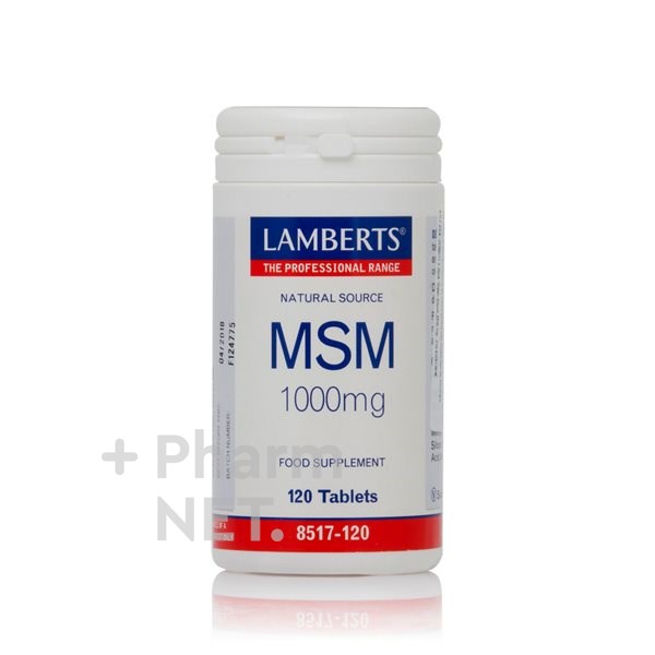 Msm 120 Tab. 1000 Mg (Lamberts)