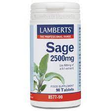 Salvia 2500 Mg. 90 Tab. (Lamberts)