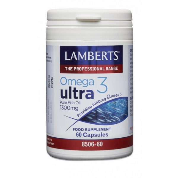 Omega 3 Ultra 60 Caps. (Lamberts)