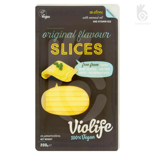 Lonchas Veganas Sabor Queso Original 200 Gr. (Violife)