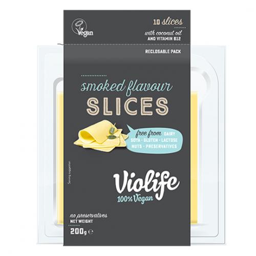 Lonchas Veganas Sabor Queso Ahumado - 200Gr. (Violife)