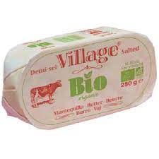 Mantequilla Con Sal Bio 250 Grs. (Village)