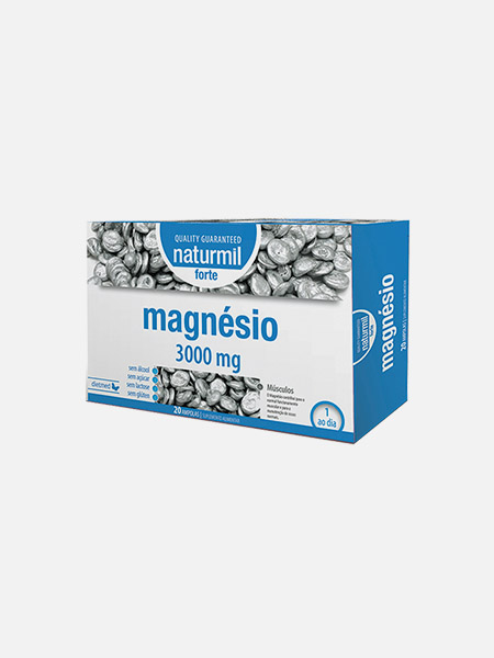Magnesio Forte 3000 Mg. 20 Ampollas (Naturmil)