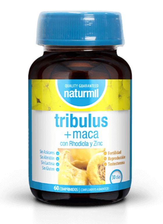 Tribulus Maca Rodiola Zinc 60 Comp. (Naturmil)