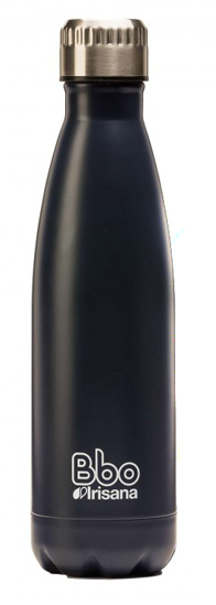 Termo Acero Inoxidable Azul Oscuro 750 Ml.(Irisana)