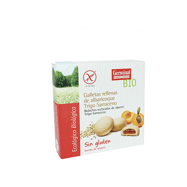 Galletas Trigo Sarraceno Rellena Albaricoque 200G (Germinal)