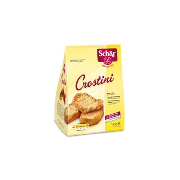 Crostini 150 Grs. (Schar) Panecillos Tostados S/Gluten