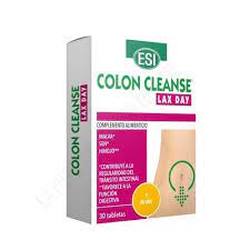 Aloe Vera Colon Cleanse Lax Day 30 Tab. *Rosado* (Esi)