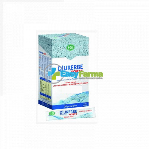 Diurerbe Forte Pocket Drink Sabor Piña 24 Unid. Eliminar Liq.(Esi)