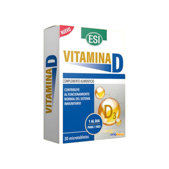 Vitamina D 50 Mcg. 30 Microtabletas (Esi)