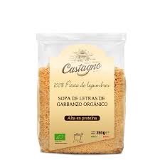 Sopa De Letras 100% Garbanzo Eco 250 Grs. (Castagno)