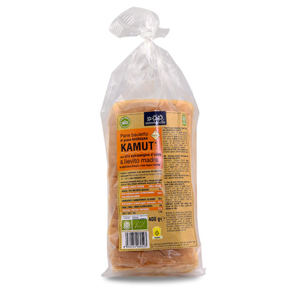 Pan De Molde De Kamut Blanco Levadura Madre  Bio 400 Gr. (Sottolestelle)