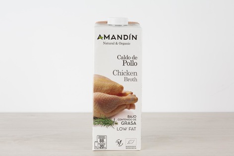 Caldo De Pollo Eco 1 Ltro. (Amandin)