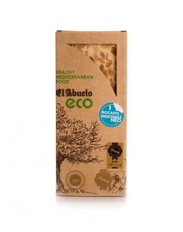 Turron De Alicante Almendra Eco 200Gr (El Abuelo)