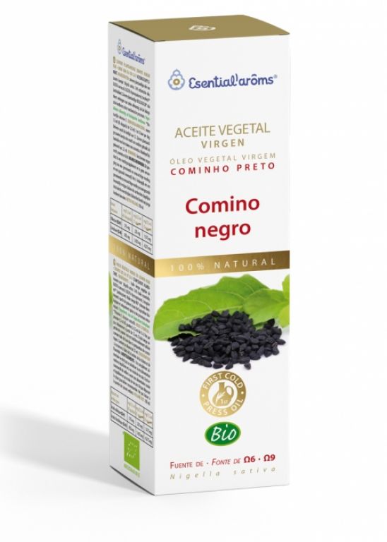 Aceite Virgen Vegetal Comino Negro Bio 100 Ml. (Esential Aroms)