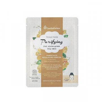 Mascarilla Algodon Piel Mixta-Grasa Purifying (Esential Aroms)