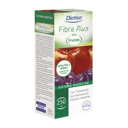 Fibra Plus Con Frutas 250 Ml. (Dielisa)
