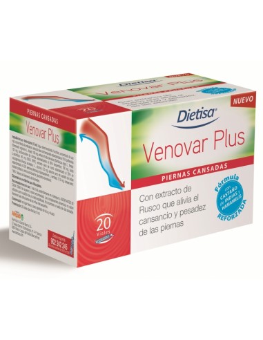 Venovar Plus 20 + 7 Amp. Gratis (Dietisa)