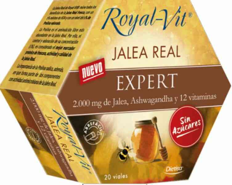 Royal Vit Expert 2.000 Mg Jalea Real Ashwagandha 20 Viales